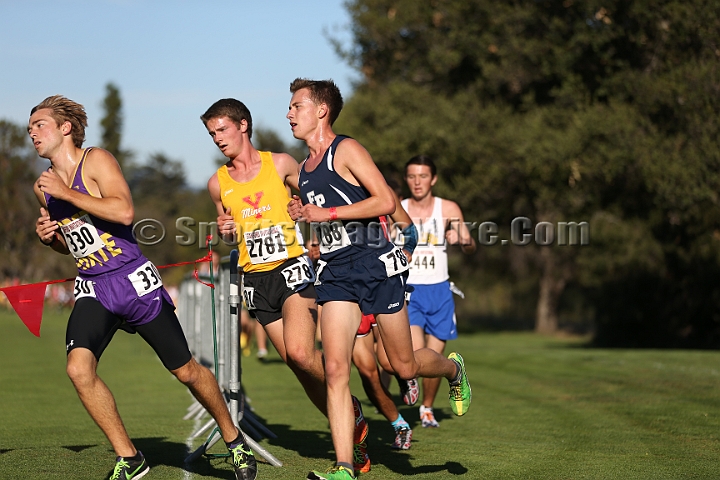 2013SIXCHS-018.JPG - 2013 Stanford Cross Country Invitational, September 28, Stanford Golf Course, Stanford, California.
